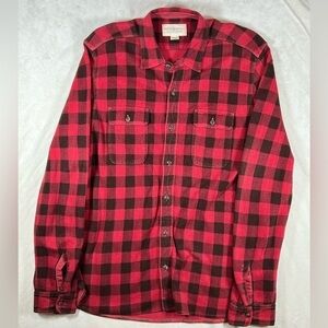 Denim & Supply Ralph Lauren XXL Buffalo Plaid Terry Cloth Shirt Jacket Lux C18
